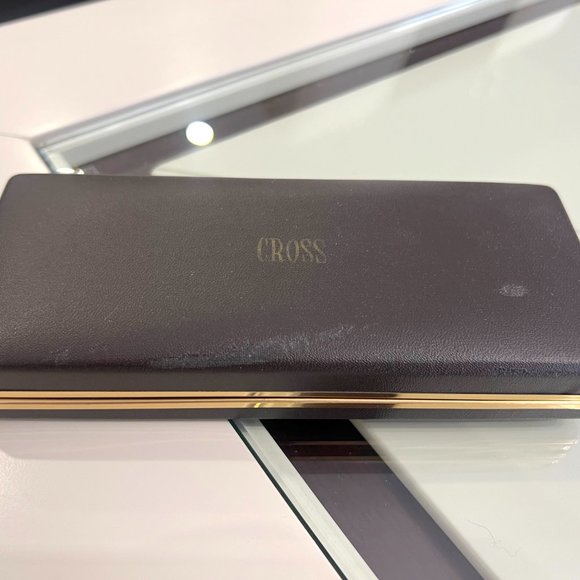 Cross 14K Gold Filled Pen and Pencil Set w/Etched Center Band! - Picture 6 of 13